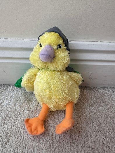 2008 Ty Beanie Babies Ming-Ming Wonder Pets Duck Plush approx. 15 cm. Used Please see photos