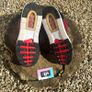 Nike Air Max 1 Ultra Red Mesh Black Suede Image 4