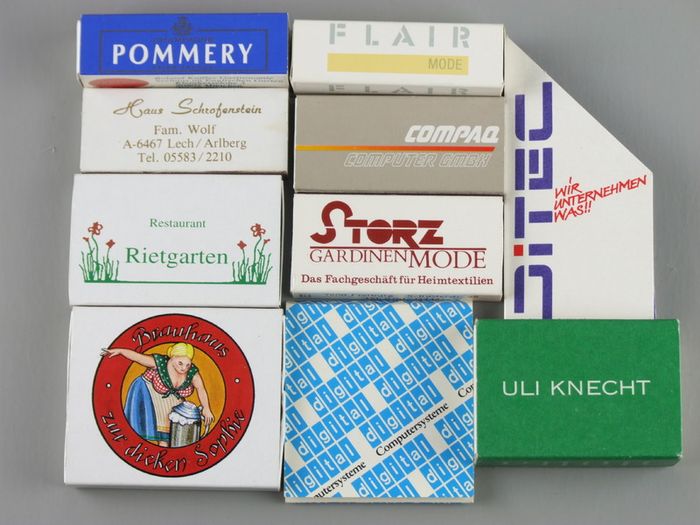 146 Collectable Souvenir Matches, Matchbooks, Match Boxes