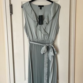 Satin Midi Dress UK14