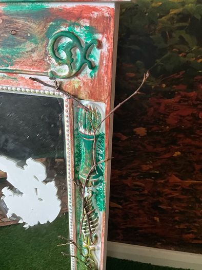 Large solid  mirror to restore