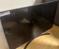 Broken LG 55 Smart Tv with remote control