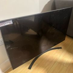 Broken LG 55 Smart Tv with remote control