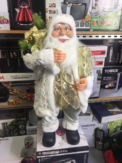 80 Cm Standing Santa Claus Christmas Decorations