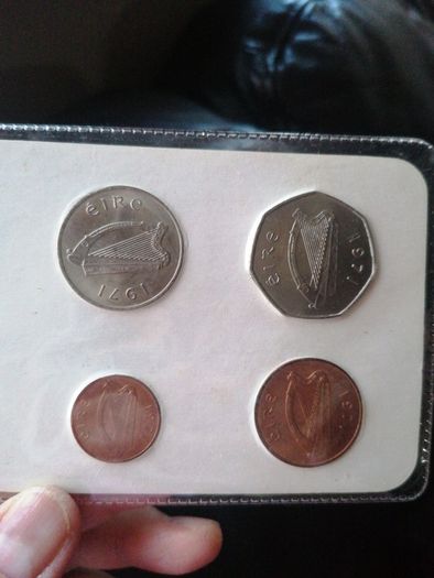 1971 Ireland Coin Set