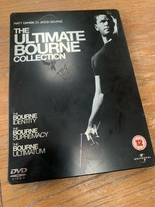 The Ultimate Bourne Collection STEELBOOK - 3 disc dvd set.