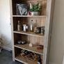 4-Tier Tall Solid Wood Bookcase, Heavy Duty Floor Large Bookshelf Image 2