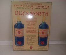 Vintage Duckworth Spanish Card Advert.