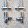 2 Radiator valve set chrome Image 3
