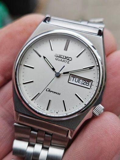 Watch Vintage Seiko Chronos Quartz. 1985.