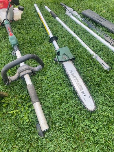 43cc  petrol multitool - strimmer, pole saw and hedge cutter