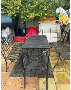 Garden Steel Table & Chairs