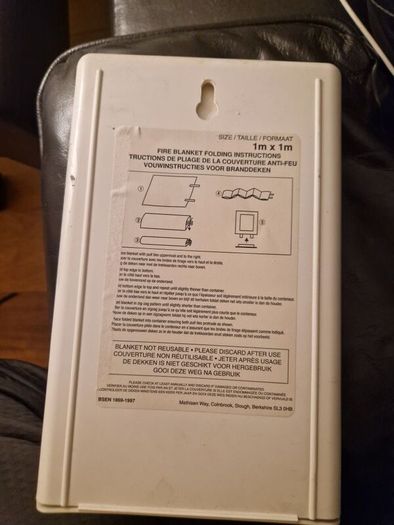fire blanket