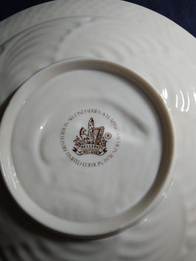 1978 Belleek First Edition Second Series Limited Edition Christmas Plate