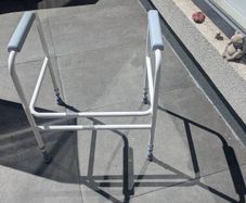 Free standing frame for toilet