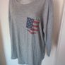 Rainbow grey top size UK20/22 EU48/50 Postage included Image 3