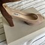 Clarks Nude and Bronze Ankle Strap Heels UK 6 - Brand New, Boxed Image 4