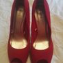 Red Suede Shoes Image 3