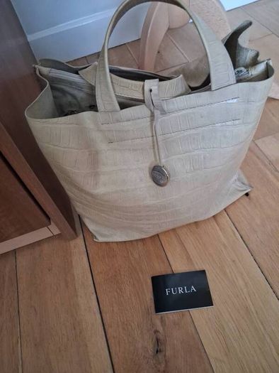Beautiful Furla Soft Leather Bag