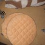 mustard/yellow stool covers Image 2