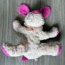 Plush Toy - Pink Dog Soft Toy Image 4