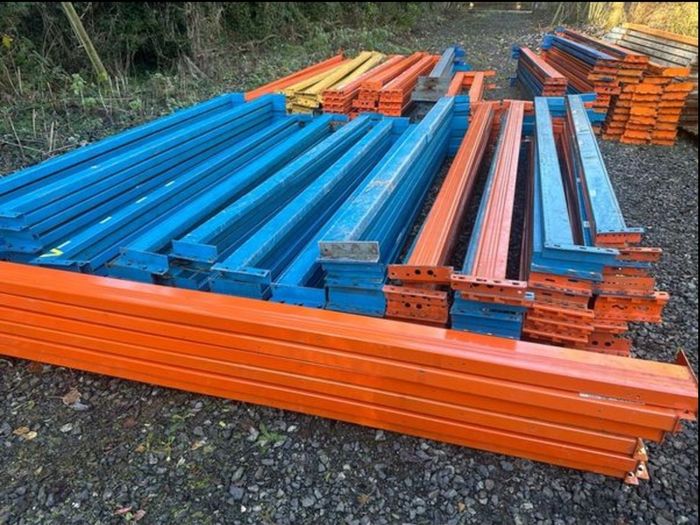 20 Ft Double Bay Pallet Racking - Large Quantity Available