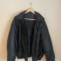 Zara Men Faux Leather Jacket