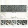 Runner Rug Washable Vintage Boho Carpet Runners for Hallways Non Slip 80x300cm Extra Long Green Runner Floor Mat for Door Kitchen Bedroom Living Room Laundry Home Image 2