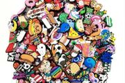 20PCS Cartoon Shoe Charms for Crocs Clogs Bubble Slides Sandals PVC Shoe Decorations Accessories For Teens