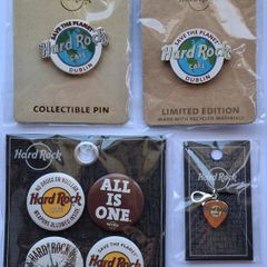Badges, hard rock cafe
