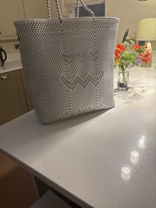 See attached link - Squeeze de Citron Large Weave Like Pattern Tote Bag - as new