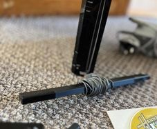 Black Nintendo Wii console for sale in great condition