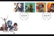 1999 Great Britain Millennium Projects The Settler' Tale Commemorative Stamps Royal Mail Addressed First Day Cover (FDC)