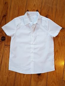 BNWOT Age 7-8 White Shirt