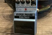 Digitech Hyper Phase (4, 8 and 12-stage phase shifting, Rise/Fall, Trigger Up, Trigger Down, and step phase shift effects)
