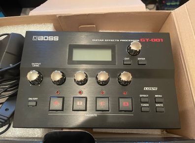 Boss GT-001 FX & Audio Interface