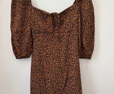 STRADIVARIUS Stunning Animal Print Dress Size M!