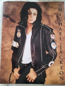 Michael Jackson Dangerous World Tour Program