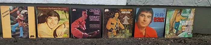 Sydney Devine Vinyl collection