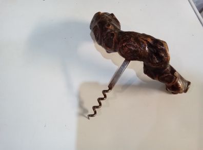 unique corkscrew   from tree root