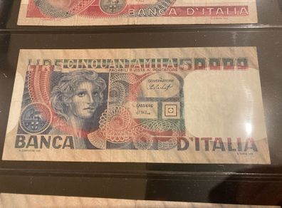 Italy 1977-1982 50,000 Lire