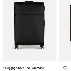 Luggage soft shell suitcase 4 available.