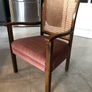 Antique Rattan Armchair Image 2
