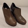 Clarks Brown Wedge Ankle Boots Image 10