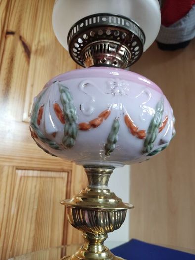 Antique oil lamps in very good condition. 305 each