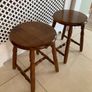 Rubber Wood Stools Image 2