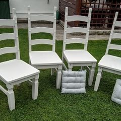4 Oak Kitchen Chairs