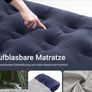 Complete Camping Set with Side Awnings Mattress  7-in-1 2 Person Outdoor Tent with Camp Bed, Mattress & Sleeping Bags Light Grey or Green Image 8