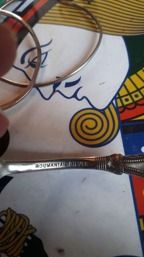 vintage  roumanian silver