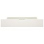 Bed Frame with 2 Drawers White Solid Pine Wood 160x200 cm Image 9